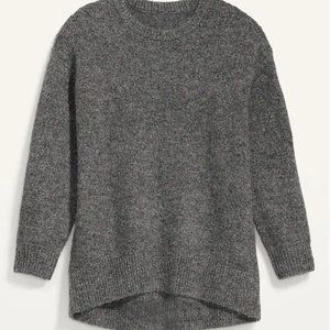 NWT Old Navy Cozy Plush-Yarn Cocoon Tunic Sweater for Women Size L Tall